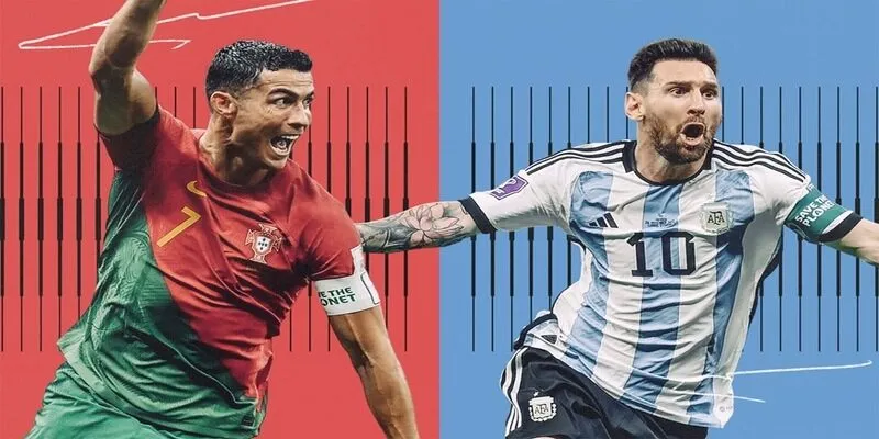 Ronaldo và cả Messi đều là những tượng đài nổi tiểu trong giới bóng đá